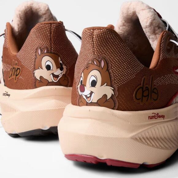 Brooks RunDisney Ghost 17 Chip n Dale Men’s 8 Brown Neutral Running Shoes NIB - Picture 3 of 16